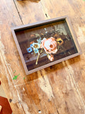 Tableau floral ancien – Bouquet de fleurs