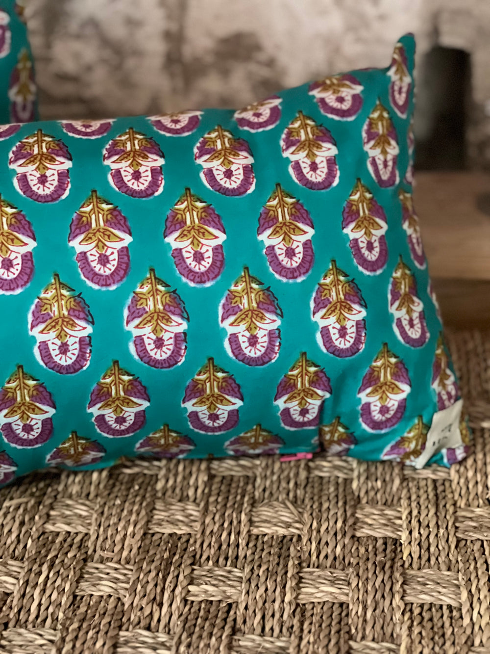 Coussin Indiennes