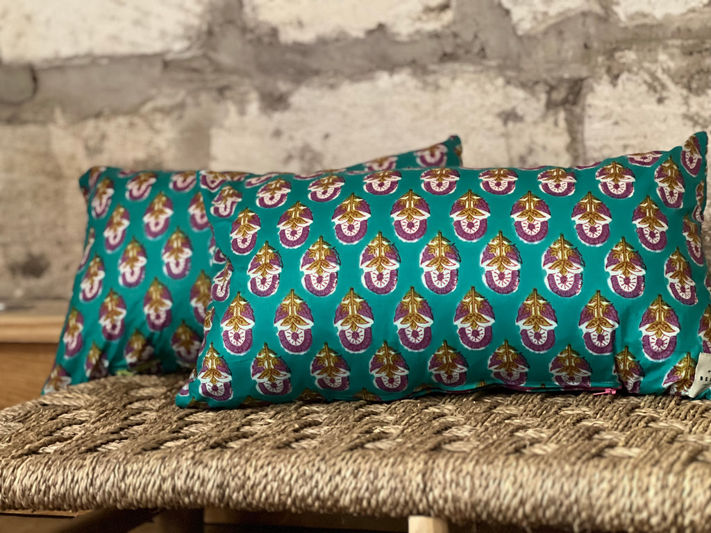 Coussin Indiennes